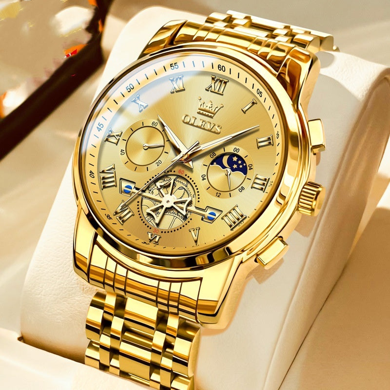 Orologio gold-white-blue-black - dadalovestore