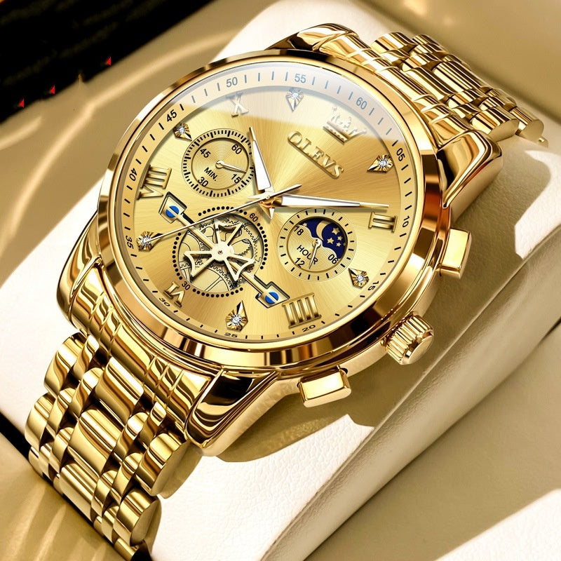 Orologio gold-white-blue-black - dadalovestore