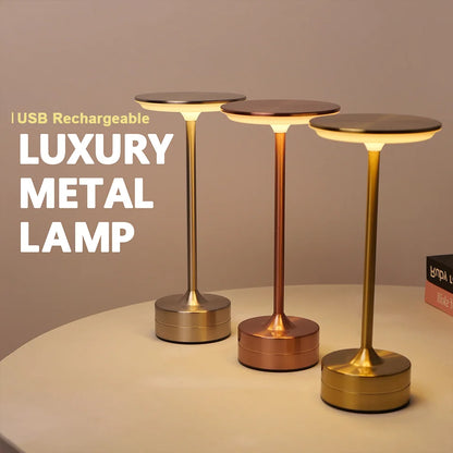 Lampe de Table LED capteur tactile veilleuse USB Rechargeable Portable chambre veilleuse sans fil lampe de lecture Restaurant hôtel Bar - dadalovestore