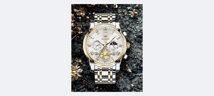 Orologio gold-white-blue-black - dadalovestore